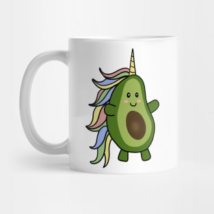 Cute Unicorn Avocado Lover Mug